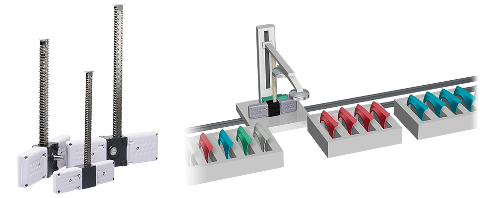 For part picking equipment