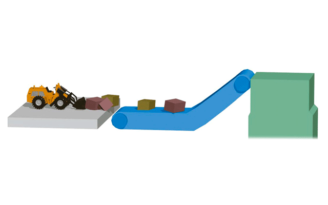 Recycling搬入 illustration