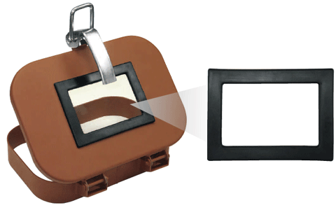 Transparent Windowed One-Touch Inspection Door picture