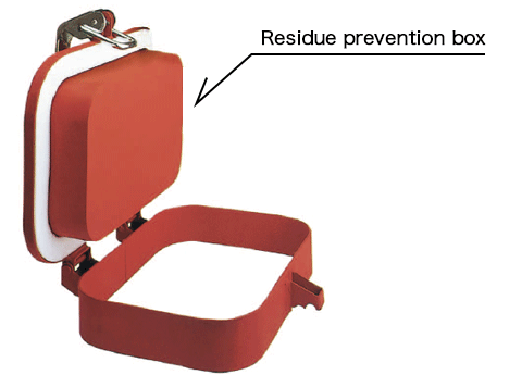 Residue Prevention Type One-Touch Inspection Door