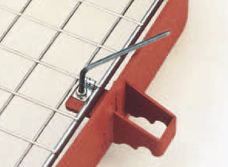 Structure design prevents screen fixtures from accidentally dropping. product picture