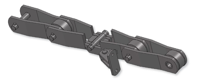 INTERMEDIATE AND BAGASSE CARRIER CHAIN pic.